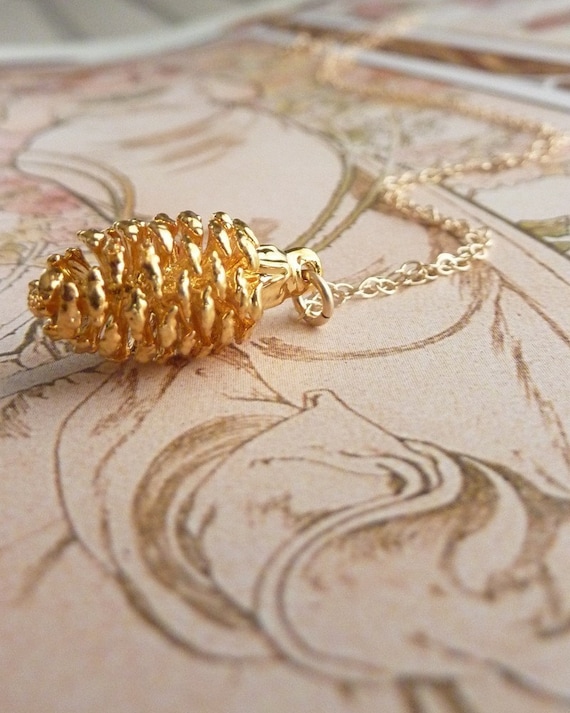 Pine Cone Necklace