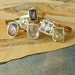 Rose Cut Periwinkle Sapphire Ring