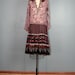 vintage . india . gauze . FESTIVAL . sheer . cotton . hippie . dress