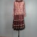 vintage . india . gauze . FESTIVAL . sheer . cotton . hippie . dress