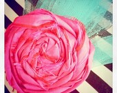 PDF Vintage Fabric Flowers Frayed Rosettes eBook,  Tutorial, Instructions