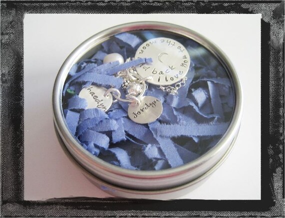 Three Disc.....Freshwater Pearl Necklace...To The Moon and Back