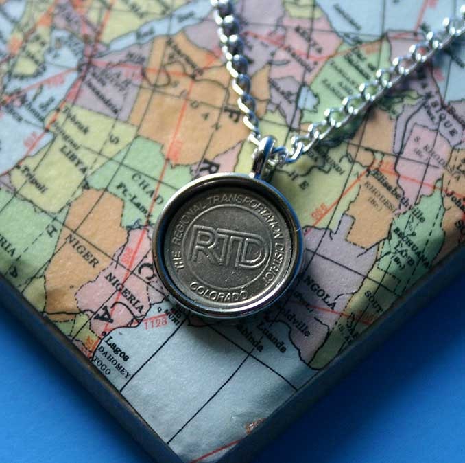 Colorado Token necklace