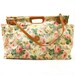 90s Furla Weekender Tote in Floral Cotton / BIG Size Bag