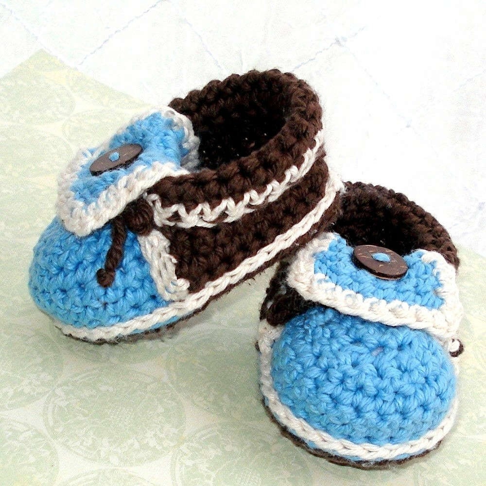 Baby Crochet Pattern Baby Booties Moccasins PDF 5 Emailed