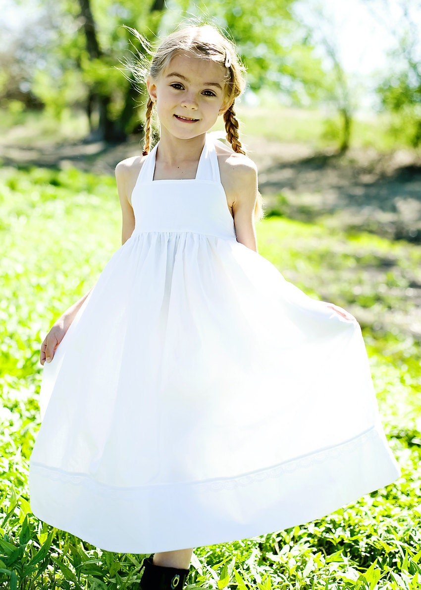 Summer Days Halter Dress Prairie Collection Boutique Ritchie Rags 12 month, 2t, 4t, 6, 8, 10