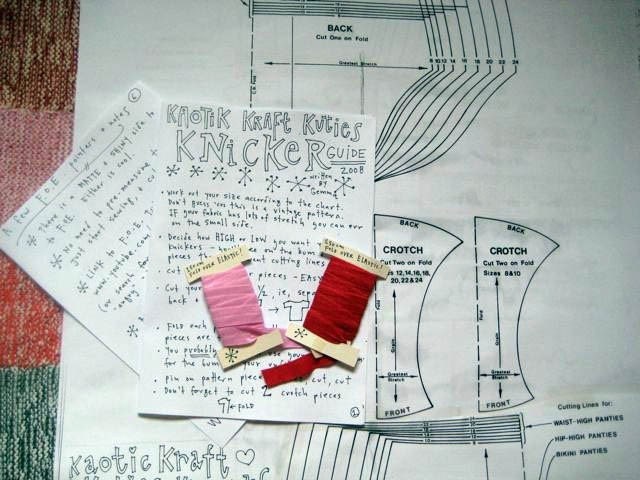 Knickers Pattern