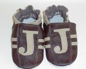 Custom design Mini toes soft sole leather BABY crib shoes  pick your size