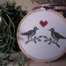 diy kit - lovebirds