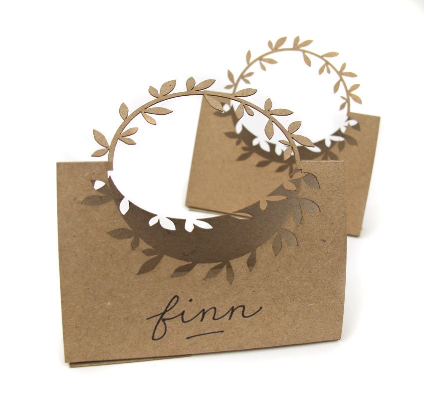 Lasercut placeholder - Garland (set of 8)
