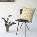 Cushion cover 50x50cm - Orla, in lemon