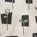 Tea towel - Sprouts, in blackboard