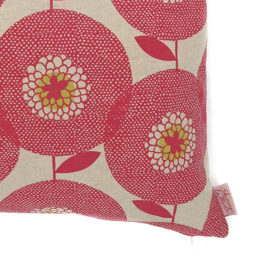 Cushion cover 50x50cm - Flower Field in Rosy