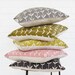 Cushion cover 50x50cm - Solid Orla, in Olive