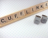 Custom Geek Kitsch Computer Keyboard Function Keys Cufflinks Cuff Links White or Blue