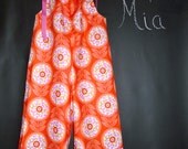 CHILDREN - Pillowcase Romper Overalls - Pick the size Newborn up to 8 Years - by Boutique Mia