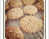 Oatmeal Cookies 5x5 Metallic Photograph - iPhone Photography