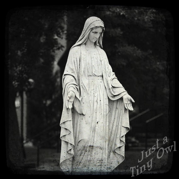 Our Lady of Grace - TTV Photograph - 8x8 Metallic Print