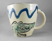 alligator mug