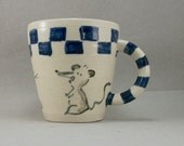 cat and mouse mug