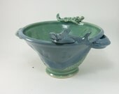 shark and alligator bowl, impossibly cute, you need it