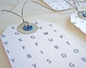 Word Search - gift tags