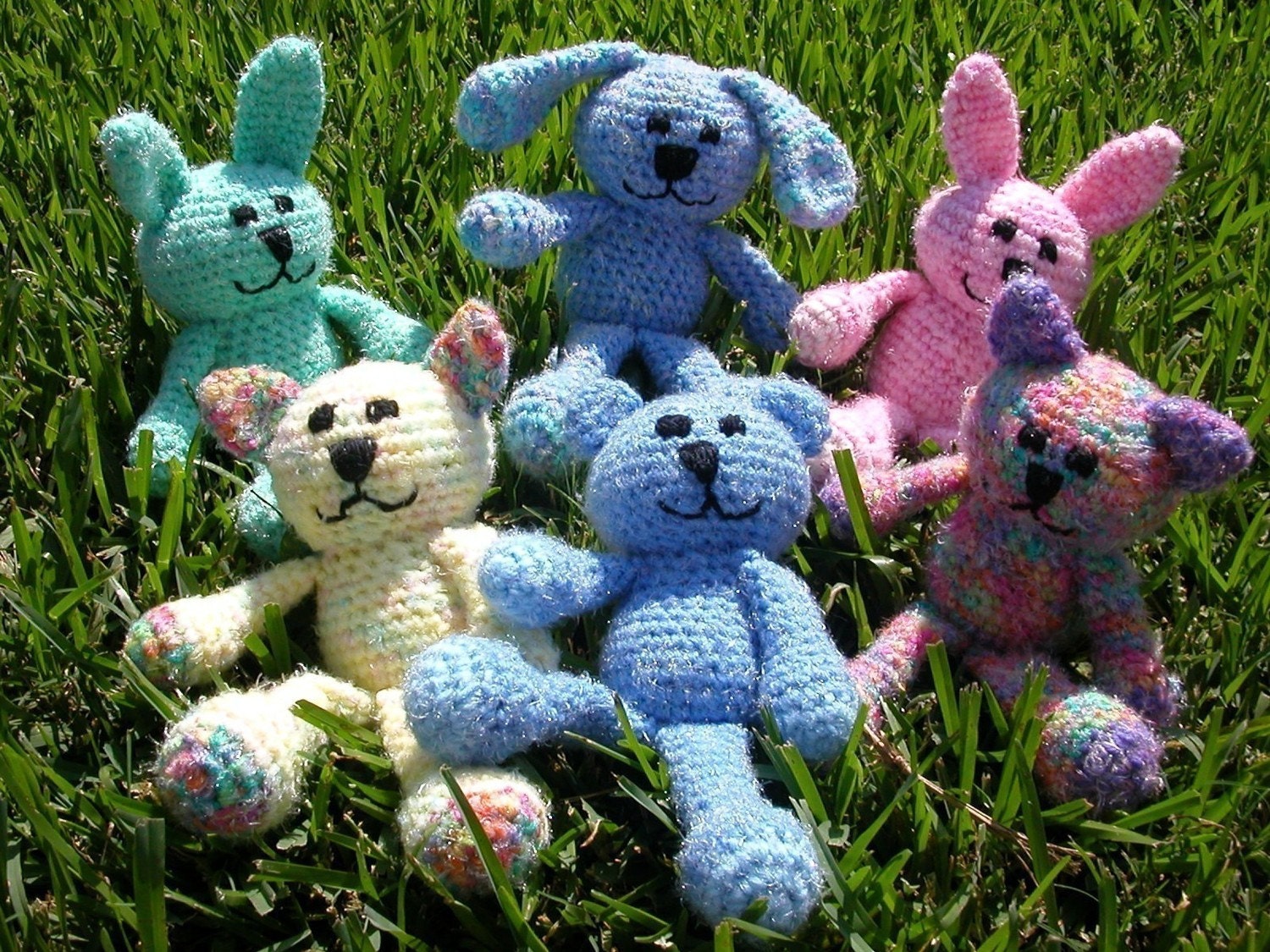 PDF - Five Sassy Critters in One Crochet Pattern