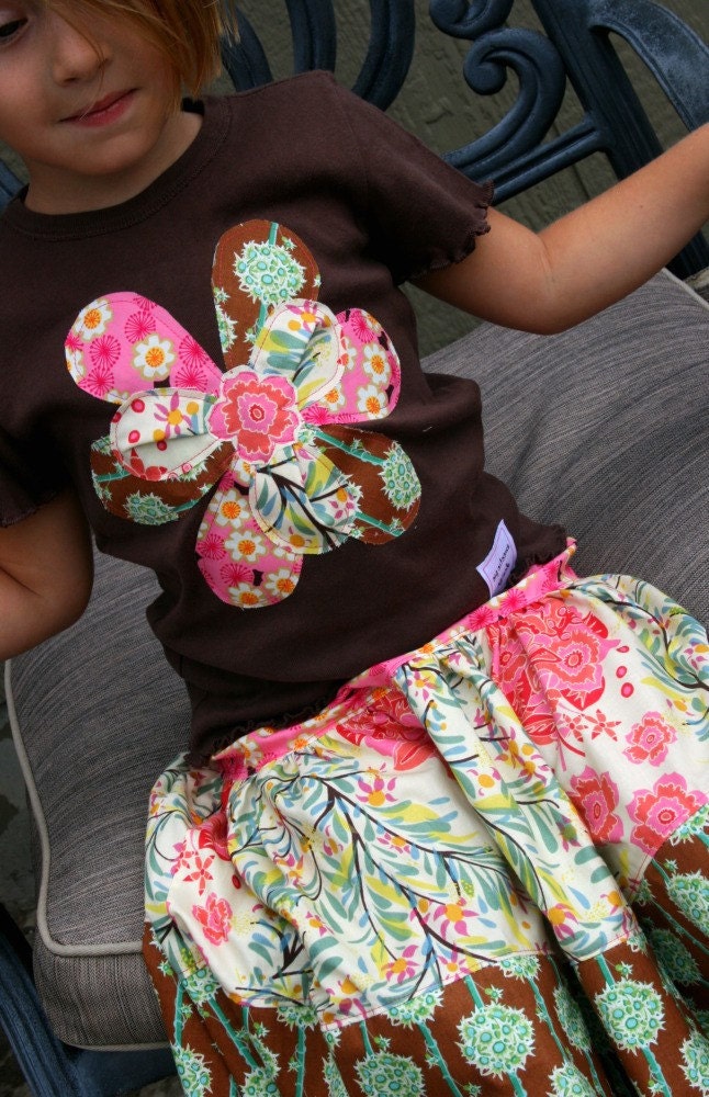 Sweetie Pie Design Sara T Short Sleeve- Size 3T