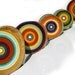 Tree Ring Paintings Fresh and Vibrant for your Rustic or Urban Home