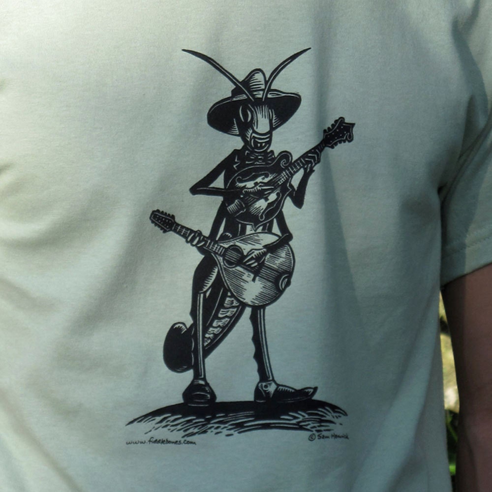Grasshopper T-shirt, S, M, L, XL