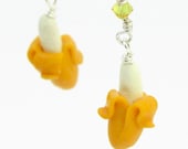 Banana earrings