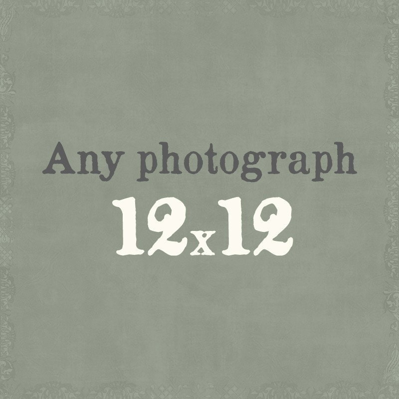 Any 12x12 print