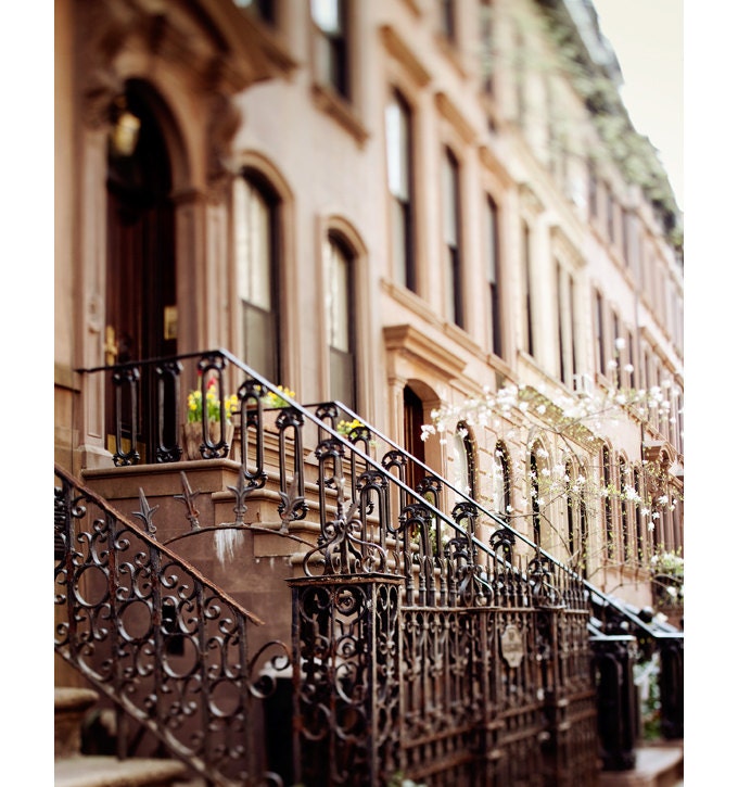The Apartment - NYC Photo, Carrie Bradshaw's Apartment in Greenwich Village, Spring, Travel Photography