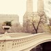NYC Art, New York City Photography, Central Park Bow Bridge Photograph, Neutral Beige Wall Art Print - A Walk in the Park