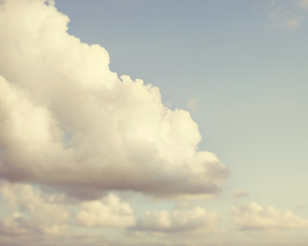 Cloud photograph, Dreamy summer photography, Sky, Pale Blue, Spring, Soft White - The Uncommon Appeal of Clouds