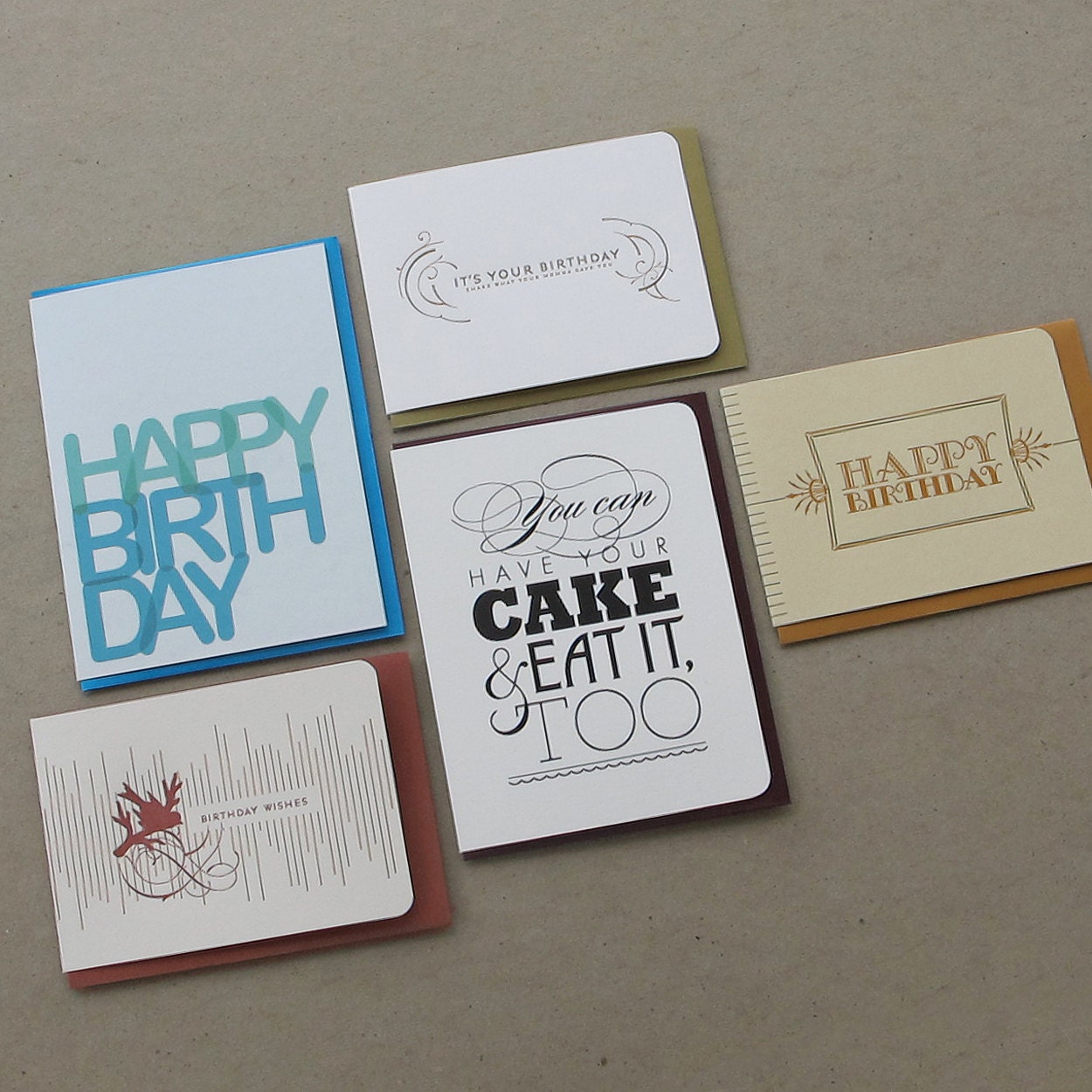 Birthday Card Sampler 5pk