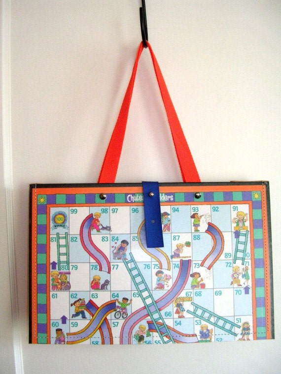Chutes & Ladders Gameboard Handbag