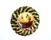 Circus Brooch - Pink Trapeze