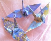 Malfalda Hopkirk's Peace Crane Wedding Cake Topper Party Favor Ornament Origami Japanese Paper Bird Polyjuice Potion