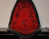 Melting Clock for Shelf or Mantel