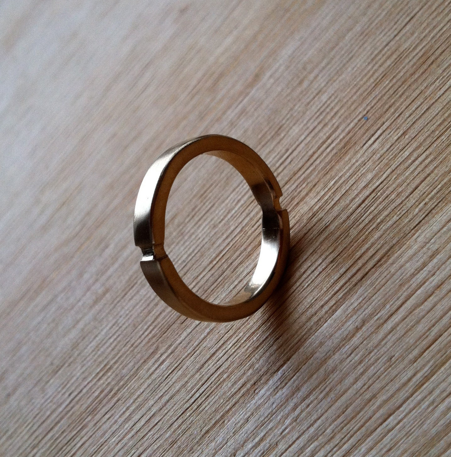Handmade Wedding Band 10k Yellow Gold - Coupled