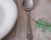 napkin, fern