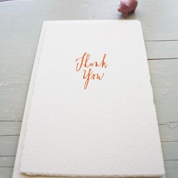 Gift Card (Thank You - Calligraphy)