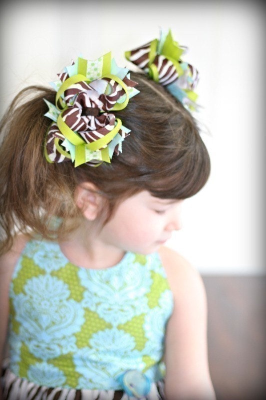 Boutique hair bow instructions