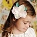 DIY Fabric Flower Tutorial pattern - with headband and clip instructions PDF ebook Instant Download