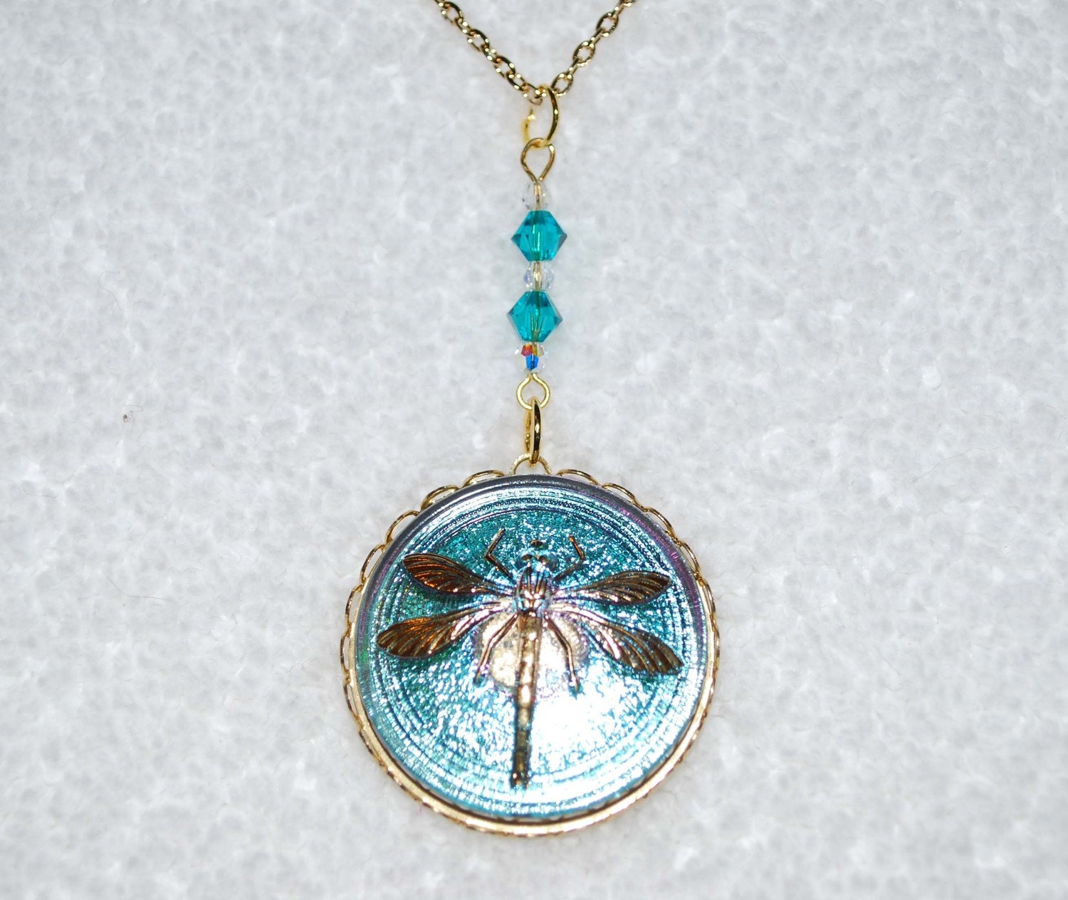Shades of Teal Necklace