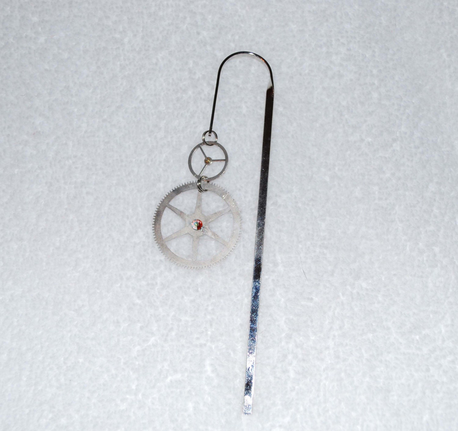 Silver Gears Bookmark