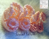 Baby Bootie, Crochet Pattern. PDF Pattern 002