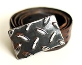 Diamond Plate Belt Buckle