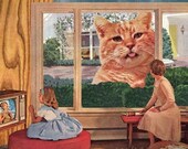 Why, Mr Whiskers, Why Archival Print